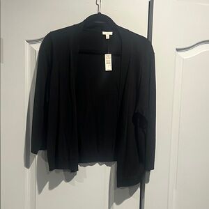 Talbots Elegant Black Cardigan